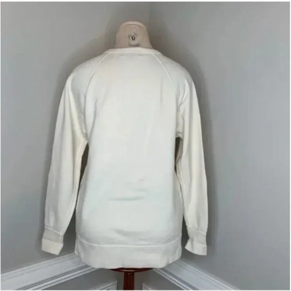 J. Crew Crew Neck Zipper Side Accents Sweatshirt Size XS